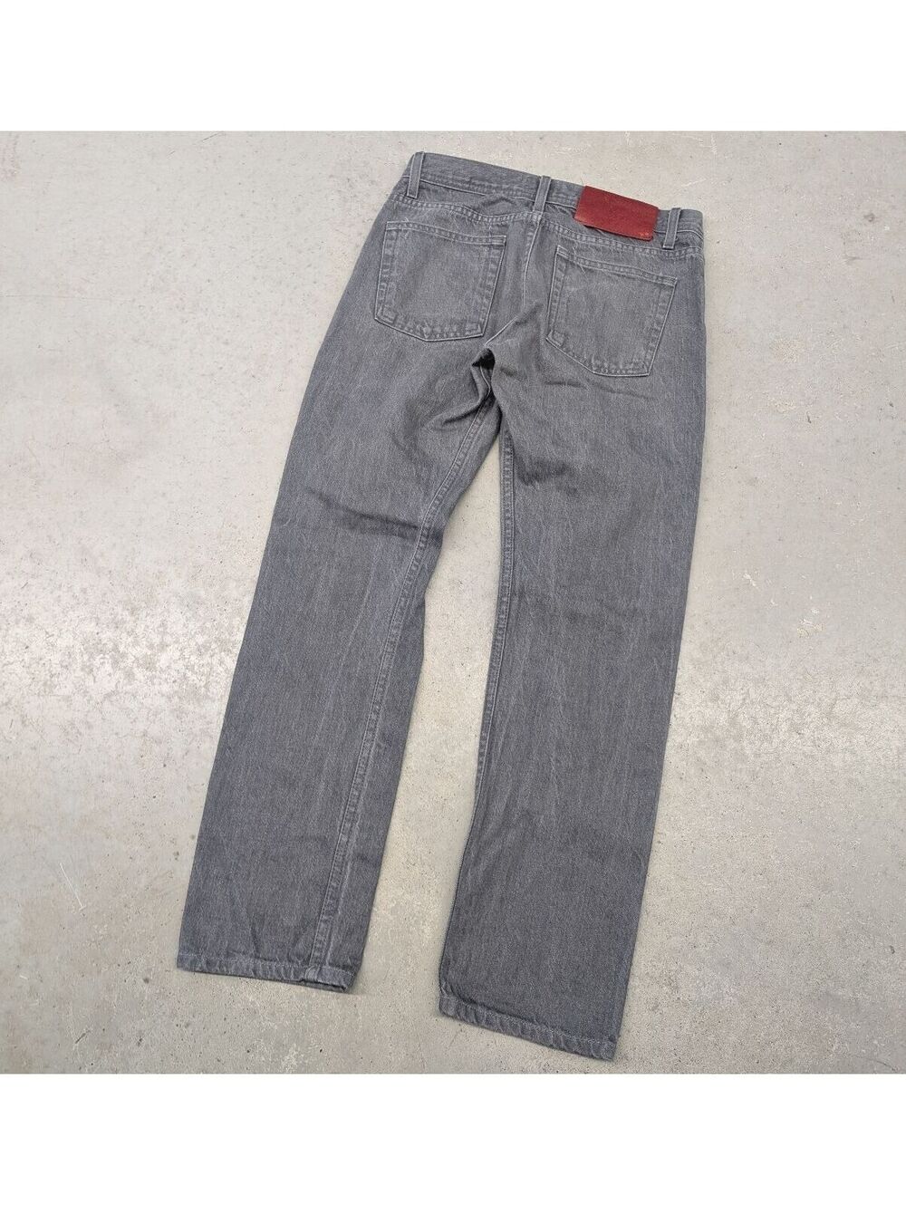 Naked & Famous Grey Selvedge Weird Guy Denim Jeans